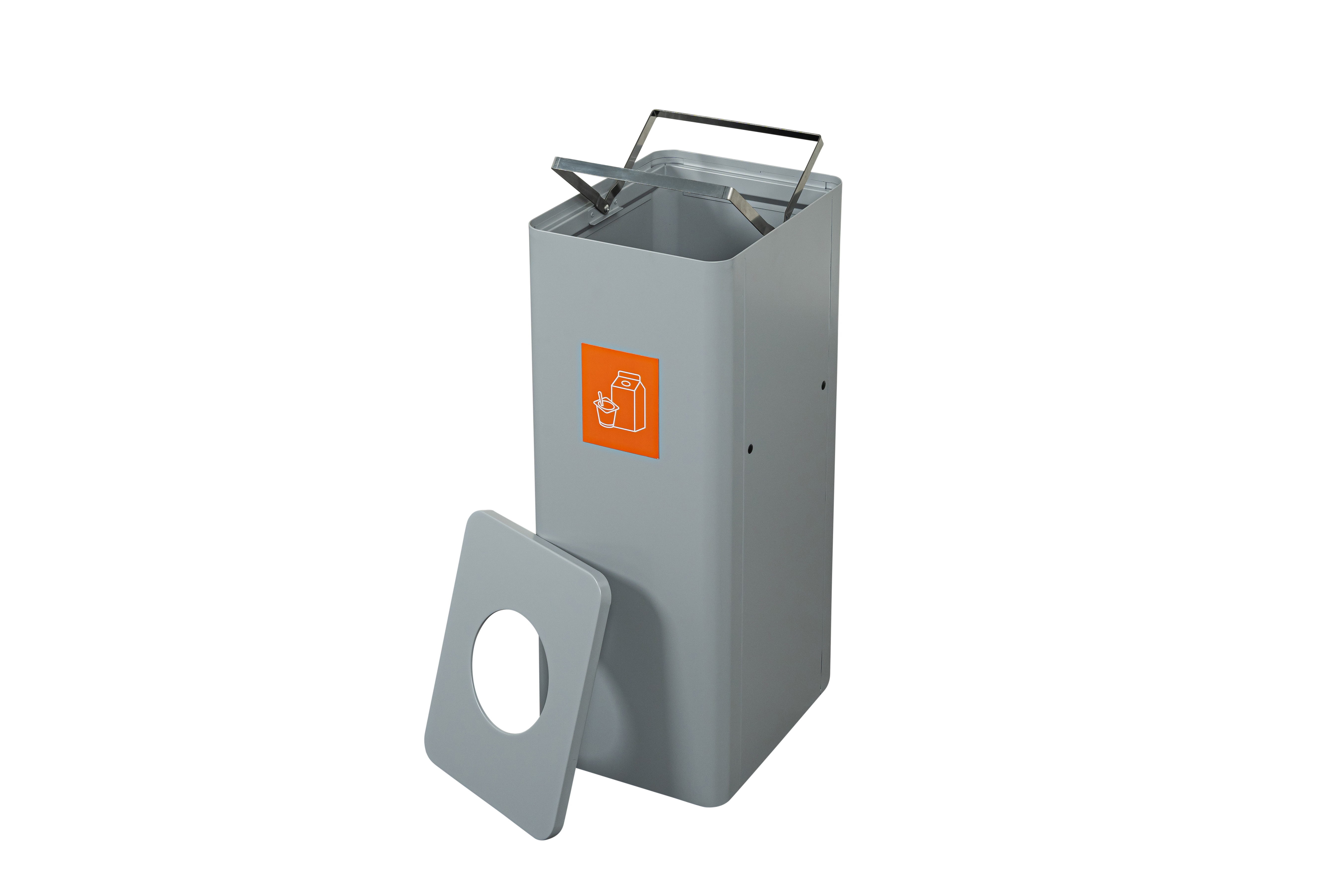 Afvalbak Ergofy 60 liter grijs
