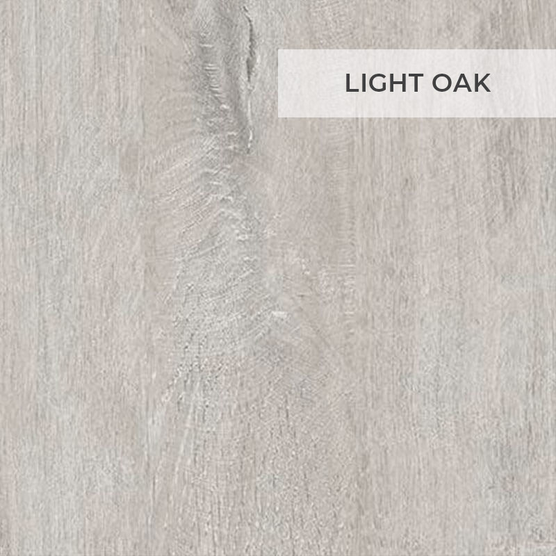 Bureaublad Ergofy Melamine 25mm  180x80cm licht eiken